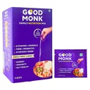 Good Monk Multivitamin,Probiotic&Fibre Mix(Add To Food,No Taste Change). Improves Energy,Immunity&Gut Health With Vitamin B12,C,D,Iron,Zinc,1.3 Bn Probiotics|For Kids,Men&Women-15 Sachets