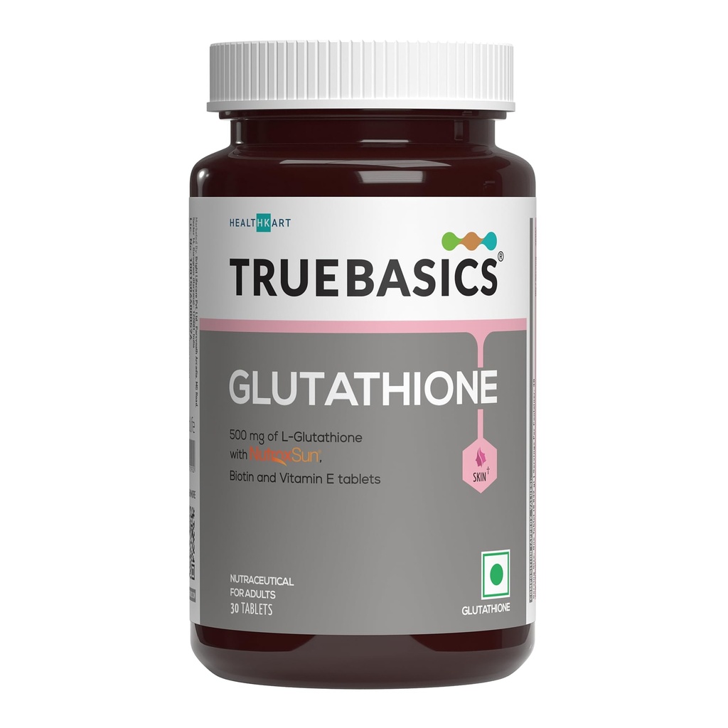 TrueBasics Glutathione, 30 Tablets