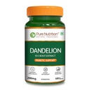Pure Nutrition Dandelion Root Extract | Milk Thistle with Dandelion10:1 Root Extract | Supports Liver Detox Health, Digestion & Antioxidant Activity | Natural Diuretic Support - 60 Veg Capsules