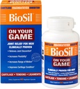 Biosil On Your Game - 60 Veggie Capsules - s patentovaným ch-OSA komplex - zvýšenie kolagénovej výroby pre úľavu od bolesti kĺbov, flexibilita a rozsah pohybu - bez GMO - 30-Deň dodávky