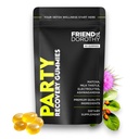 Party Recovery Gummies – Detox, Hydration & Energy Boost with Electrolytes & Matcha – Reduce Brain Fog & Support Mood – 60 Gummies per Pack