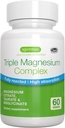 Igennus Superior Triple Magnesium Complex, Fullt Reacted & Chelated Glycinate, Taurate & Citrate, Clean Label, High Bioavailability & Absorption, 60 tabletter, Vegan, Non-Buffered