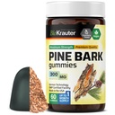 BIO KRAUTER® Pine Bark Extract for Circulatory & Antioxidant Support - Vegan French Maritime Pine Bark Herbal Supplements - Natural Antioxidants & Skin Support - 300 mg per Serving, 60 Gummies