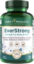 EverStrong - Creatine Monohidrát Blend - Clinically Studed for Golf Maximalizáló Driving Distance - Muscle Matrix Blend - Joint, Muscle & Energy Support - Bór, CoffeBerry, D3 - 120 tabletta