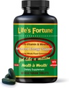 Fortune Multivitamin & Mineral 60 Tablets, All Natural Energy Source Providing Whole Food Concentrates, Antioksydants, Amino Acids, Enzymy, Ślad Minerałów i więcej