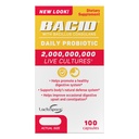 Bacid Daily Probiotic with Bacillus Coagulans, Digestion Supplement to Improve Occasional Constipation, 100 count