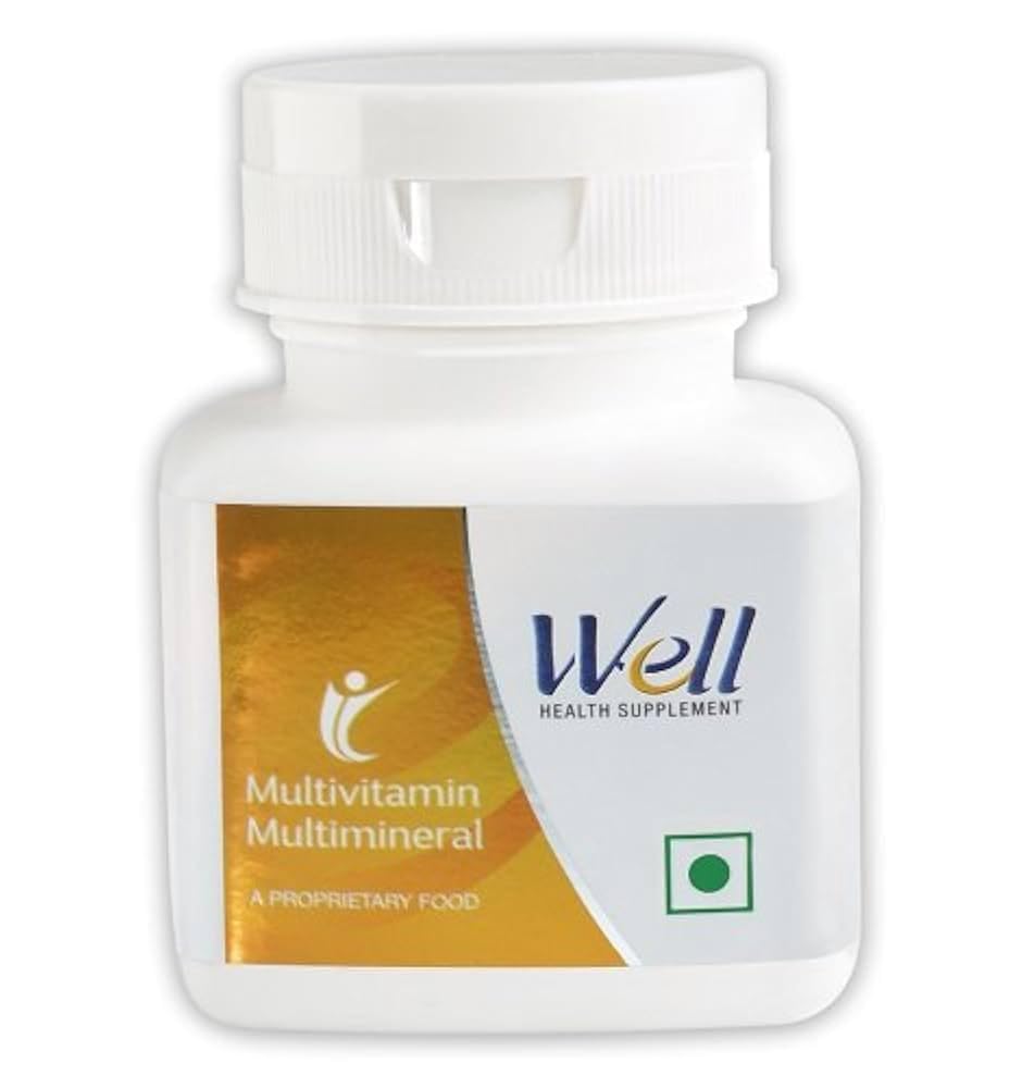 Well Multivitamin Multimineral 30 Tablets VitalBoost Multivitamin & Mineral Complex