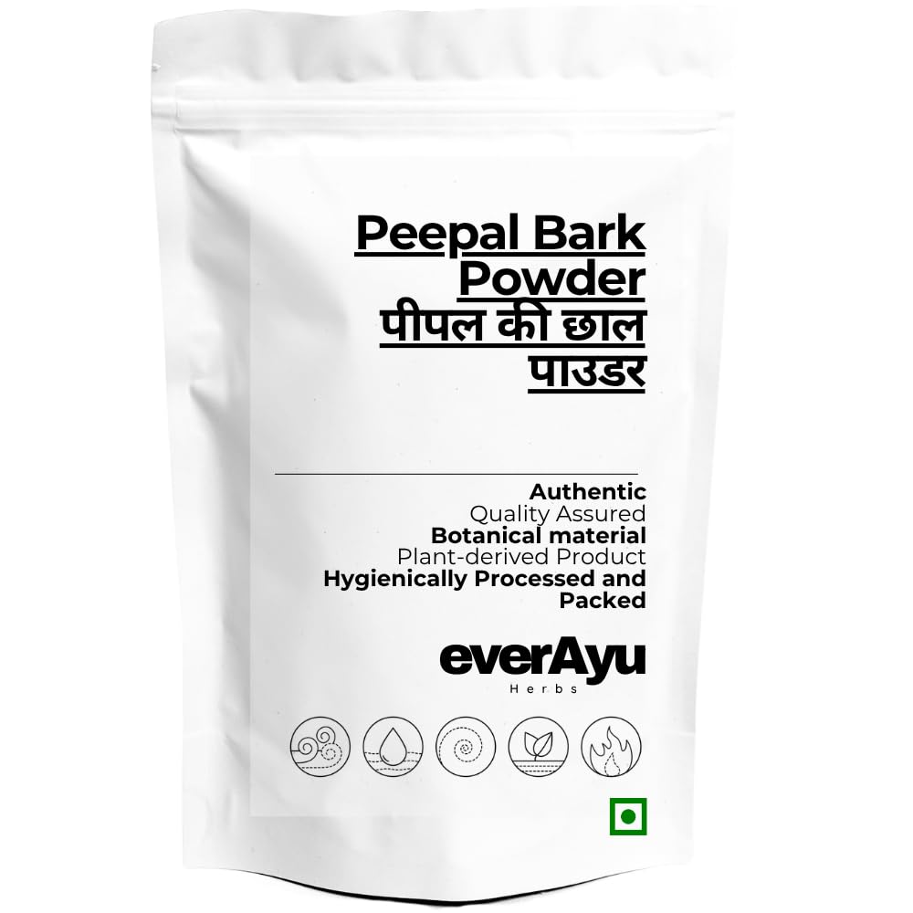 Peepal Bark Powder 100gm – Pipal Ki Chal Churna | Ficus religiosa Bark Powder | Natural & Raw Herbal