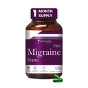 ZEROHARM Holo Migraine Capsules | Headache Relieve Supplement | Reduces Migraine, Non-Drowsy | For Optimal Brain Health | Helps in Reduces Frequency | Men & Women | 60 Capsules