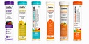 Complete Combo Pack of 6 | CDZ Vitamin C + Zinc + Vitamin D3, Electrolyte, MZ3 Magnesium + Zinc + Vitamin D3, L-Carnitine & Neutri Effervescent Tablets | Orange & Lemon Flavours | 20 Tablets Each + Calcium (15 Tablets)