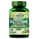 Vlado's Himalayan Organics Immunity Multivitamin Tablet for Men & Women with Probiotic 40+Vital Nutrients and 5 Probiotic blends for Increase Energy & Immunity - Boost stamina, Strength & Muscles and Overall Health I Best Multi vitamin for Men & Women - Small Pack
