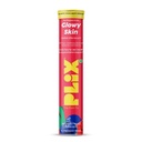 PLIX THE PLANT FIX Glowy Skin Bubbly Effervescent for Clear-Looking, Hydrated & Youthful Skin | 600mg Glutathione, Vitamin E & Hyaluronic Acid | No Maltodextrin | Watermelon Flavour (Pack of 1)