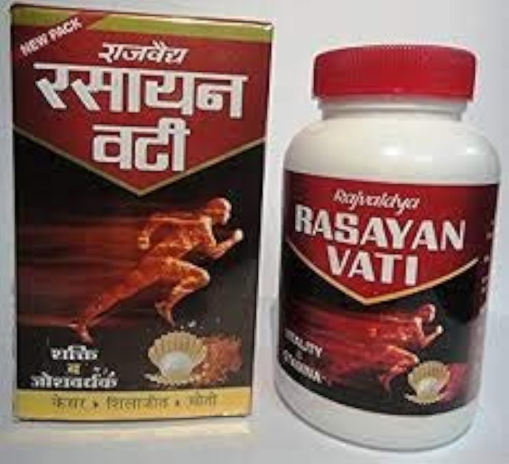 RAJBAIDH Rasayan Vati 60 Tablet Pack Of Two