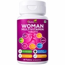 Women Mulvitamin Tablets With Biotin, Iron, Calcium, Zinc, Vitamin C,D & B12 + Probiotics For Energy, Immunity, Hair, Skin, Bone & Hormonal Support