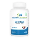 Steadfast Nutrition Multivitamin Multi Minerals Vitamins Omega-3 Fatty Acids Immunity Booster (60 Tablets)
