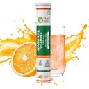 Pure Nutrition Vitamin C + Zinc, 20 Effervescent Tablets (20 x 1) Orange Flavour | 1000mg Amla Extract | Supports Acne Free Skin for Women & Men | Rich in Antioxidants | Boosts Energy & Immunity