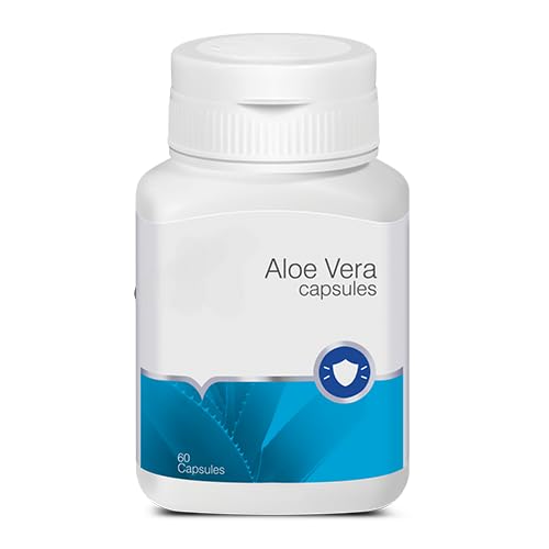 Aloe Vera Veg Capsules 60 Count | Aloe Vera (Gwarpatta) Herbal Dietary Supplement for Adults | Helps Support Digestion, Immunity and Daily Wellness