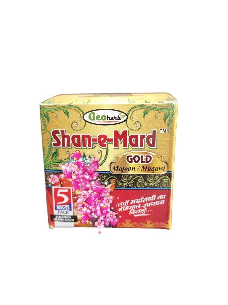 Shan e Mard Gold 15gm - Herbal Tonic for Energy & Vitality | Boost Stamina & Performace | Ayurvedic Formulation | Improves Over All Health & Body Wellness (Pack of 1)