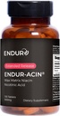 ENDUR-ACIN Niasiini - B3-vitamiini Niasiini 500 mg laajennettu Release & Low-Flush, 100 tablettia - tukee Cholesterol Balance & Heart Health - Endurance tuotteita
