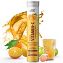 The Body Reserve Natural Vitamin C, Amla Extract With Zinc For Immunity, Skin Care, Antioxidants and Energy Boost, Orange Flavour 20 Effervescent Tablets (Pack Of 1)