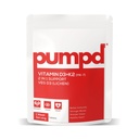 Pumpd Vitamin D3 600 IU + K2, 100% RDA Plant-Based, 1 Week Serving Sachet