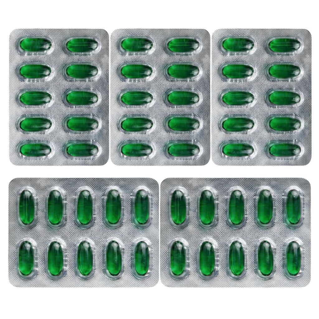 Vitamin E 400 mg Capsules | Vitamin E Capsules for Face and Hair | Supports Skin Hydration, Hair Care & Antioxidant Support | 50 Softgels