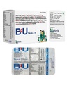 B4U Tablet | Multivitamin, Multimineral, Amino Acid & Antioxidant Dietary Supplement | With Zinc, Taurine, L-Carnitine & Vitamins | Sugar Free | 15 Tablets (Pack of 2)