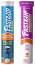 Fast&Up Vitalize - Immunity Essential Multivitamin (20 Effervescent Tablets - Orange Flavor) & Fast&Up Reload electrolyte instant energy and hydration drink - 20 effervescent tablets - Cola flavour