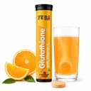 Glutathione-20 Effervescent Tablets with Vitamin C, Orange Flavour, 20 Tablets
