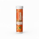 Glutathione 500 mg & Vitamin C Effervescent Tablets | Skin Glow & Antioxidant Support | Orange Flavour (Pack of 1)