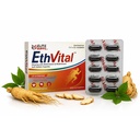 EthVital Multivitamin Multimineral 10 Softgel Capsules with Panax Ginseng | Vitamin A, B-Complex, C, D3 & E | Zinc, Iron & Calcium Supplement | Daily Nutritional & Wellness Support