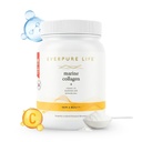 Vitamin C & Hyaluronic Acid Marine Collagen Powder (300g) | Hydrolysed Korean Supplement Peptides for Healthy, Glowing Skin | No Added Sugar & Unflavoured | For Men & Women