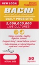 Bacid Daily Probiotic s Bacillus Coagulans, 50 gróf, trávenie doplnok k zlepšeniu príležitostné zápcha