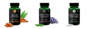 Haldi-oil-vegetarian-capsules, Grape-seed-extract-60-vegetarian-capsules, Digestive-enzymes-60-vegetarian-capsules Combo | Convenient Nutrition & Wellness Routine | Multi-Pr