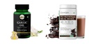 Garlic Oil Nutritional Meal Shake Chocolate Wellness Daily Vitality |60 CAPSULES