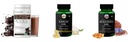 Nutritional-meal-shake-chocolate, Garlic-oil-vegetarian-capsules, Flax-seed-oil-vegetarian-capsules Combo | Convenient Nutrition & Wellness Routine | Multi-Product Pack