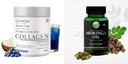 Marine Collagen Peptides Powder Blueberry Moringa Seed Oil Wellness Daily Vitality |60 CAPSULES
