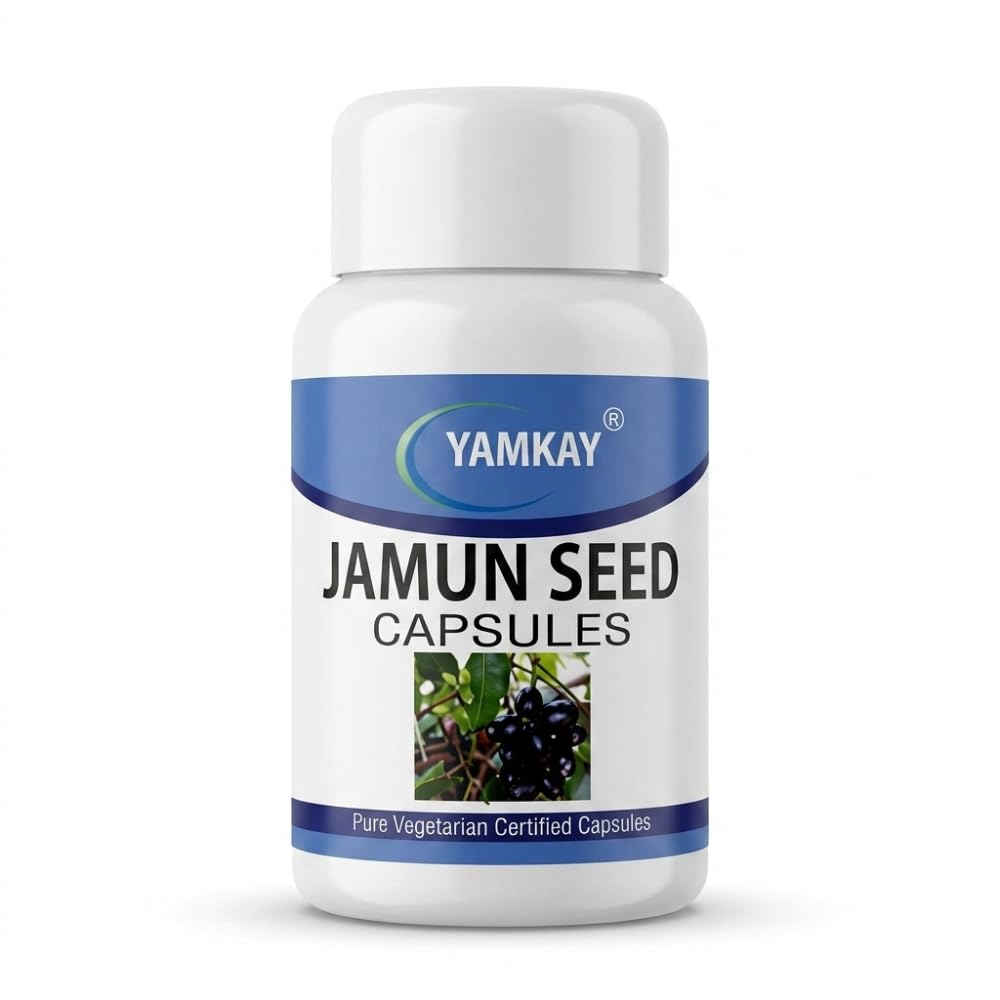 Jamun Seeds Capsule, 500mg 100 Nos