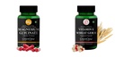 Magnesium Glycinate Zinc Vitamin E Wheat Germ Oil Wellness Daily Vitality |60 CAPSULES