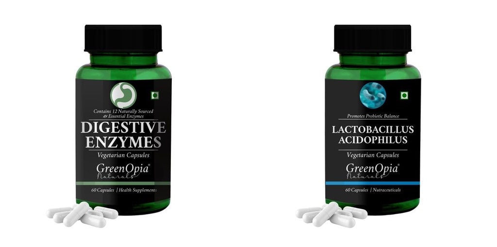 Digestive Enzymes Lactobacillus Wellness Daily Vitality |60 CAPSULES