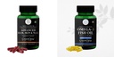 Advanced HSN (Hair, Skin Nails) Fish Oil Double Strength Wellness Daily Vitality |60 CAPSULES