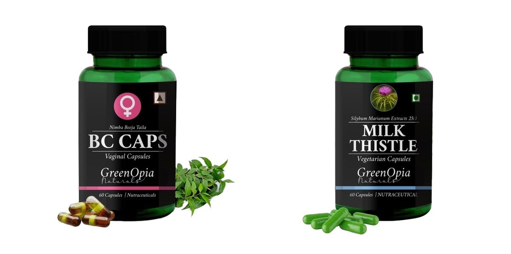 BC Caps Vaginal Milk Thistle Wellness Daily Vitality 60 CAPSULES