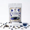 Butterfly Pea Flower Tea Caffeine Free, Detox Herbal Tea Blueberry Herbal Tea