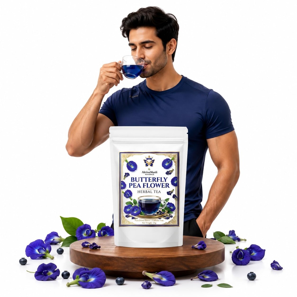Butterfly Pea Flower Drinks, Iced Teas, Coolers, Cocktails Herbal Tea