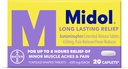 Midol långvarig lättnad 20ct: Midol långvarig lättnad, menstruationssymptom Reliever & Fever Reducer, kapell med acetaminophen för menstruationssmärtlindring - 20 greve (Packaging May Vary)