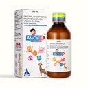AteCal P Suspension | Calcium, Phosphorus, Magnesium, Zinc & Vitamin D3 Syrup | Bone Strength, Growth & Immunity Support | 200 ml