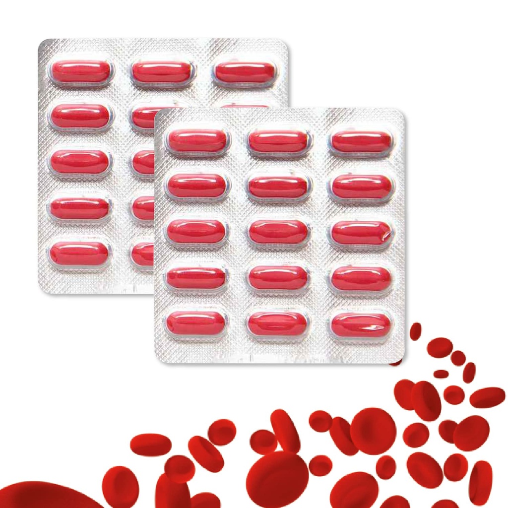 Mumfer Max | 30 Tablets| Iron, Folic Acid Supplement, Vitamin C & Vitamin-B12 | Supports Blood Building, Immunity and Energy