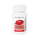 GeriCare Ferrous Sulfate Tablets 325mg, Elemental Iron 65 mg High Potency Iron Supplement | Dietary Supplement 100 Count. (Pack of 1)