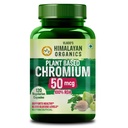 Vlado’s Himalayan Organics Plant Based Chromium 50mcg Supplement | Supports Healthy Blood Glucose Level | Powerful Antioxidant Support -120 Veg Capsules