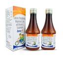 CureZen Zenc-P Suspension for Kids | Calcium, Phosphorus, Magnesium, Zinc and Vitamin D3 Syrup | Supports Bone Strength, Growth & Immunity | Energy Booster, Joint Function and Mobility | 200ml Bottle, (Pack of- 2)
